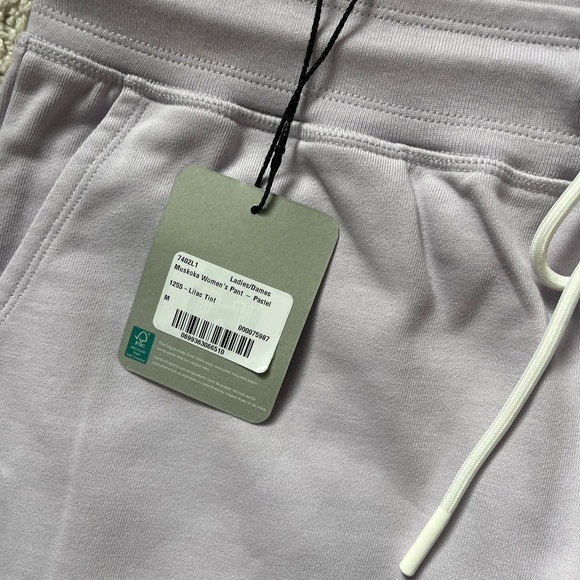 CANADA GOOSE MUSKOKA WOMENS PANT. SIZE M. COLOR: LILAC.  Made from 100% Cotton, - Picture 3 of 10